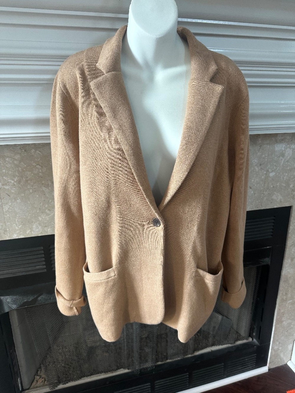 J. Crew Cecile Relaxed Sweater Blazer Large NWT